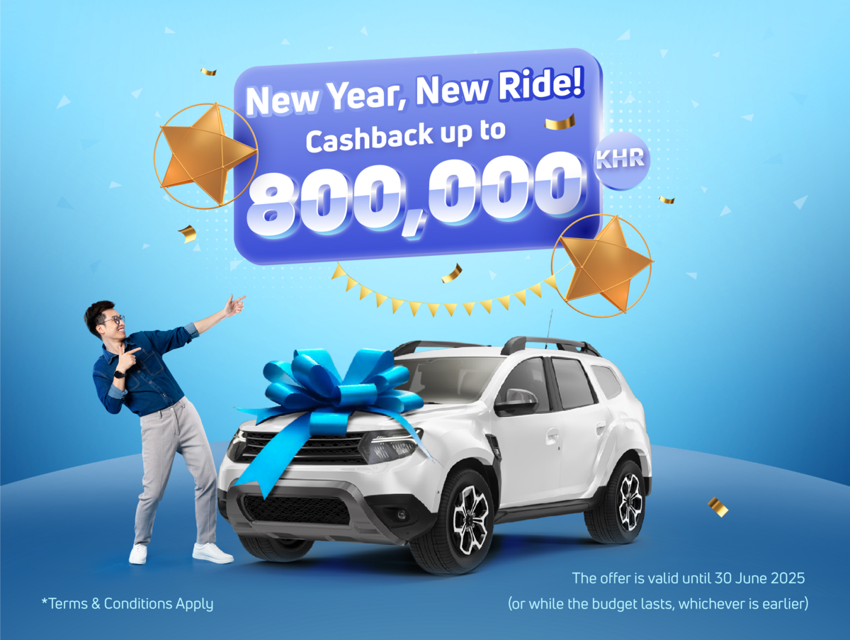 New Year New Ride Cashback Up To Khr800 000 J Trust Royal Bank